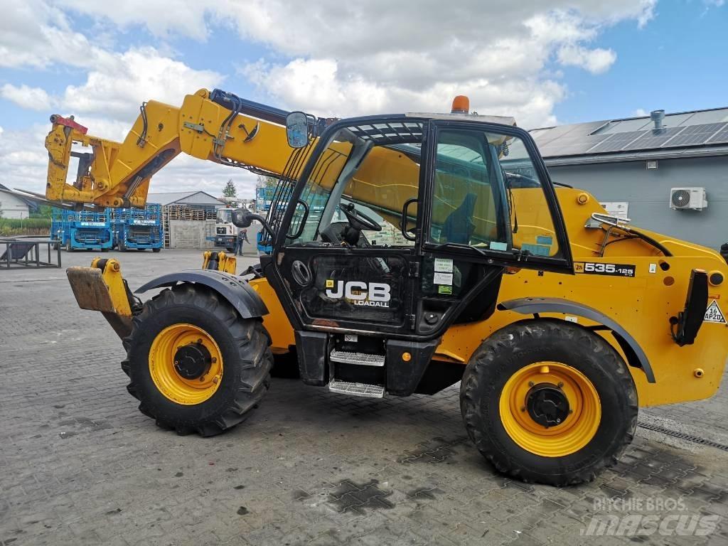 JCB 535-125 伸缩臂叉装车|叉装车