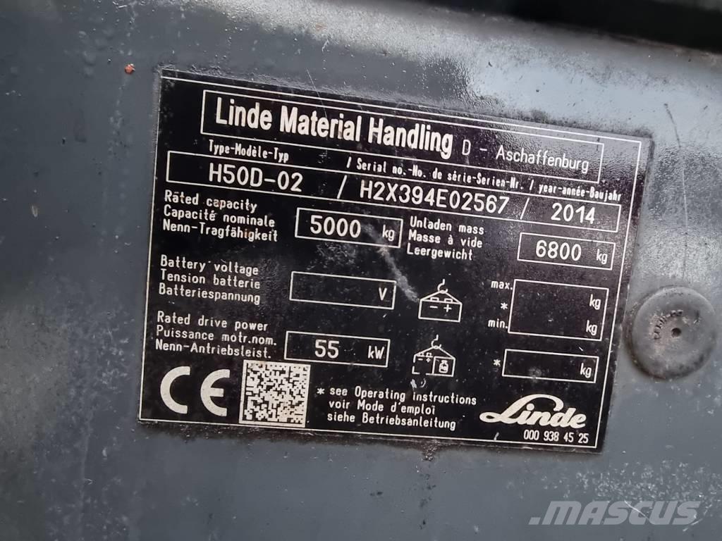 Linde H 50 D 柴油叉车