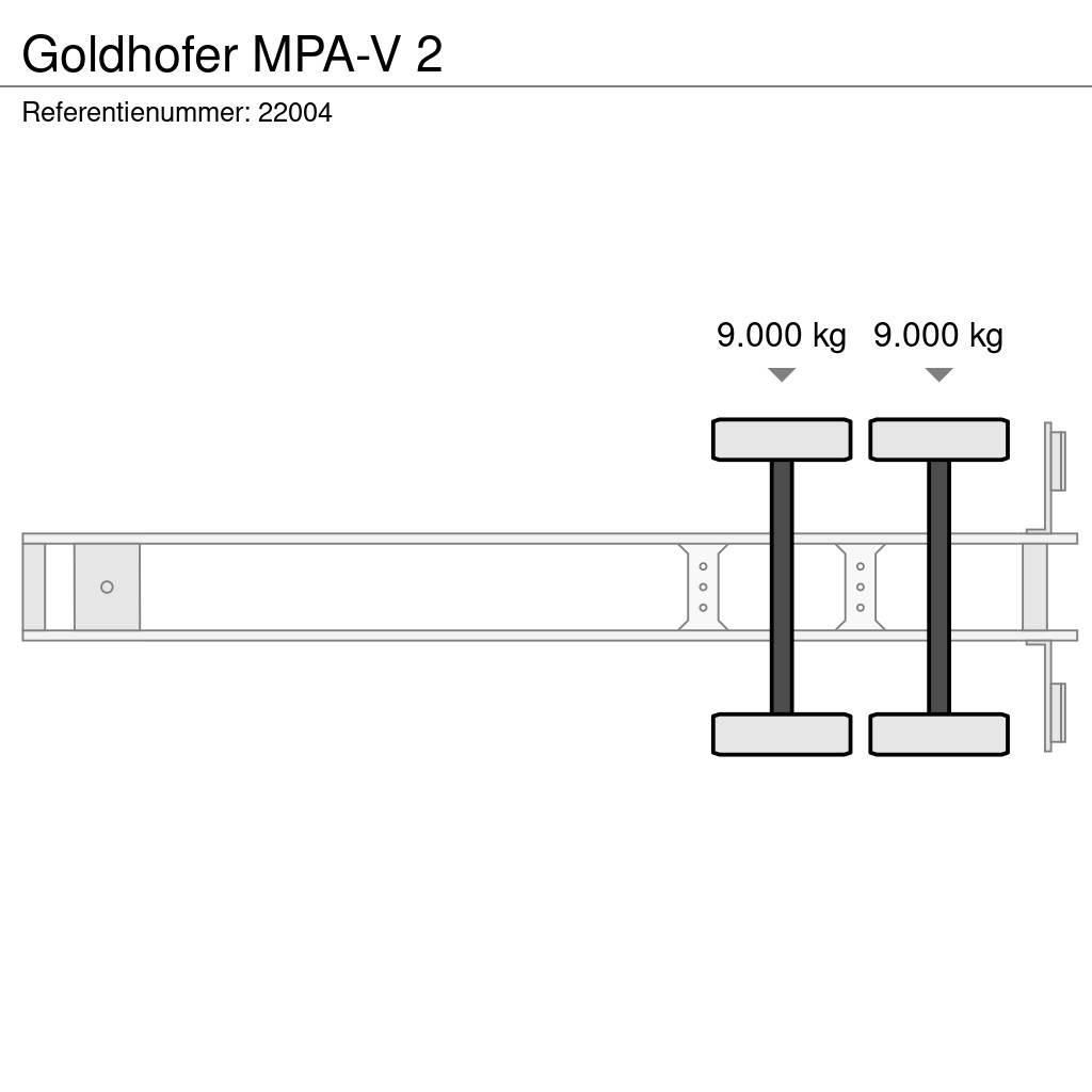Goldhofer MPA-V 2 低平板半挂车