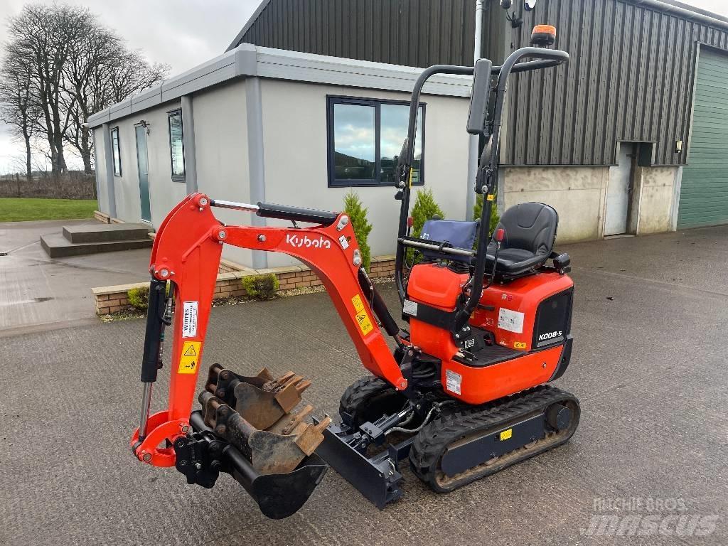Kubota K008-5 小型挖掘机