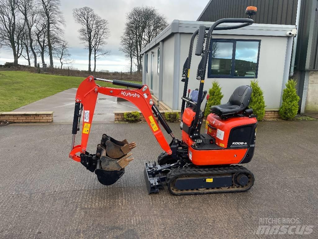 Kubota K008-5 小型挖掘机