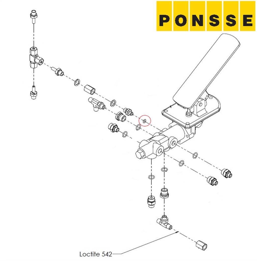 Ponsse 0023762 液压