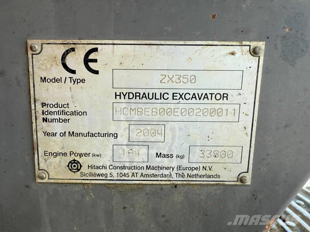 Hitachi ZX 350 履带挖掘机