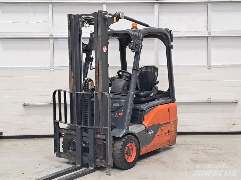 Linde E16C-02 电动叉车