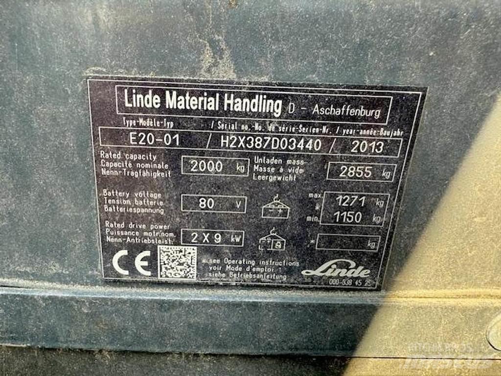 Linde E20-01 其他叉车