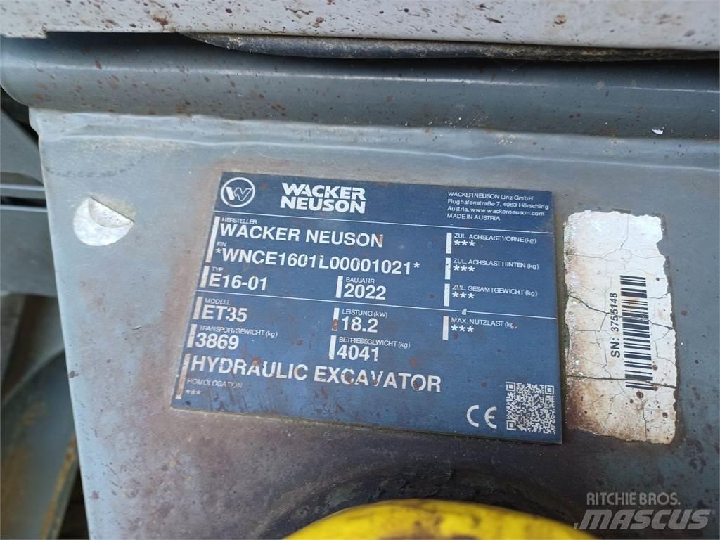 Wacker Neuson ET35 履带挖掘机