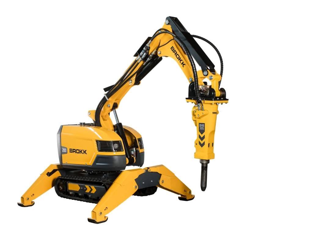 Brokk 200 组装挖掘机