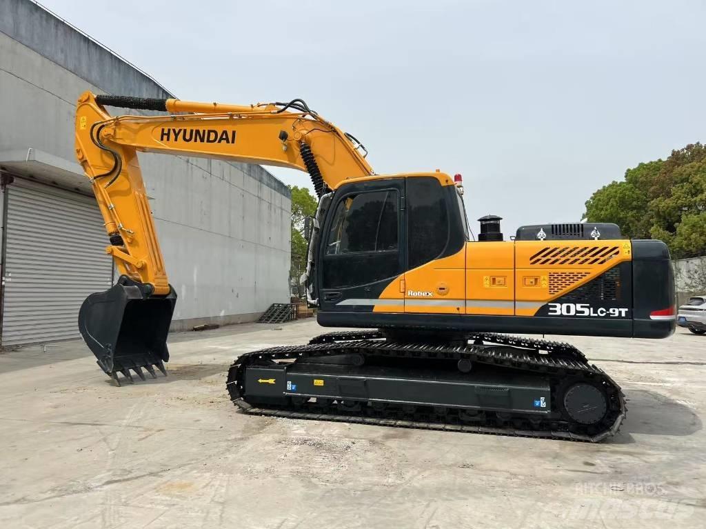 Hyundai r305lc-9t 中型挖掘机