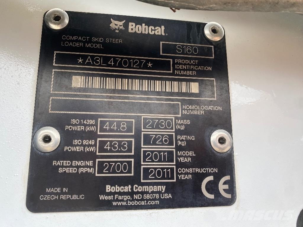 Bobcat S 160 滑移装载机