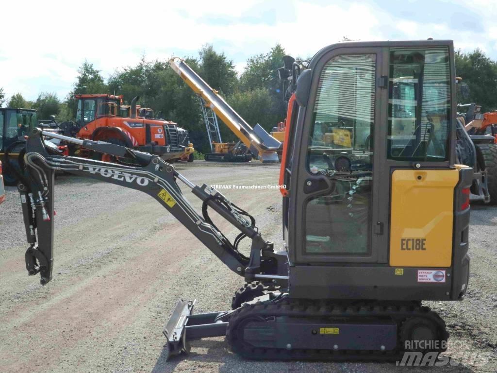 Volvo EC 18 E 小型挖掘机