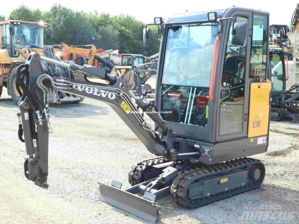 Volvo EC 18 E 小型挖掘机