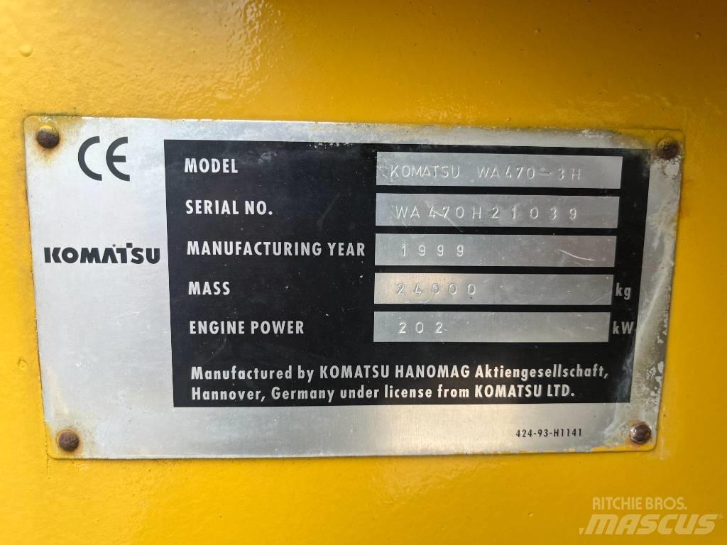 Komatsu WA 470-3H 轮式装载机