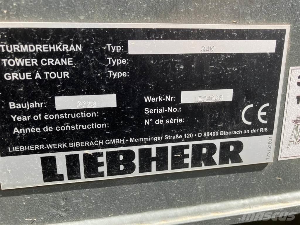 Liebherr 34K 塔式起重机
