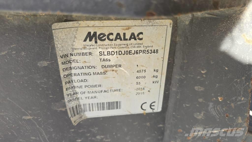 Mecalac TA 6 S 铰接式自卸车