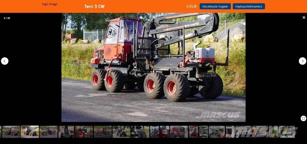 Terri 3 CV 抓木机