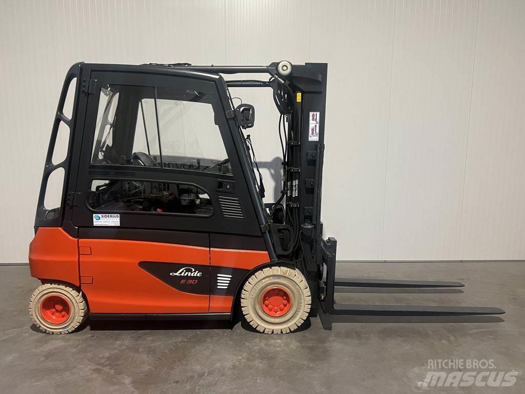Linde E30L-01 电动叉车