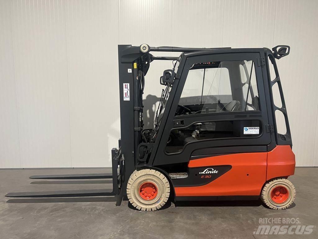 Linde E30L-01 电动叉车