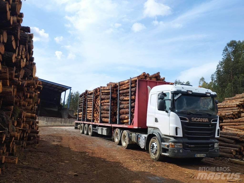 Scania R 560 木材运输车
