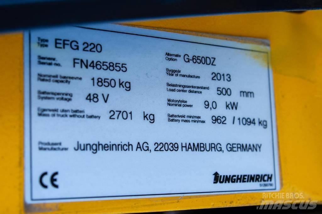 Jungheinrich EFG 220 电动叉车