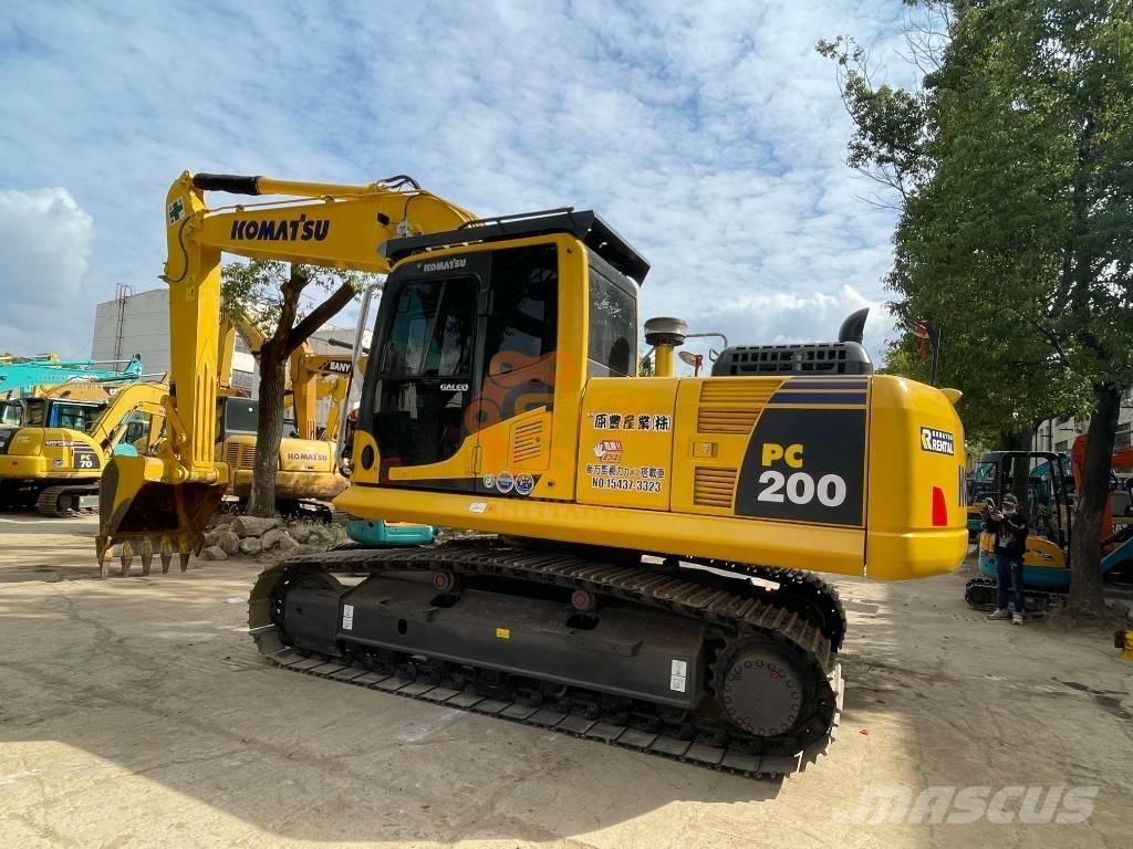 Komatsu PC 200-8 履带挖掘机