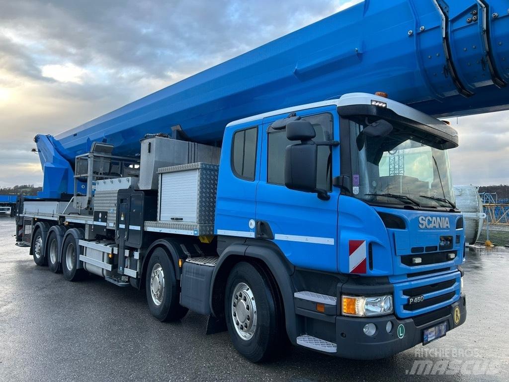 Scania P 450 车载式高空作业车