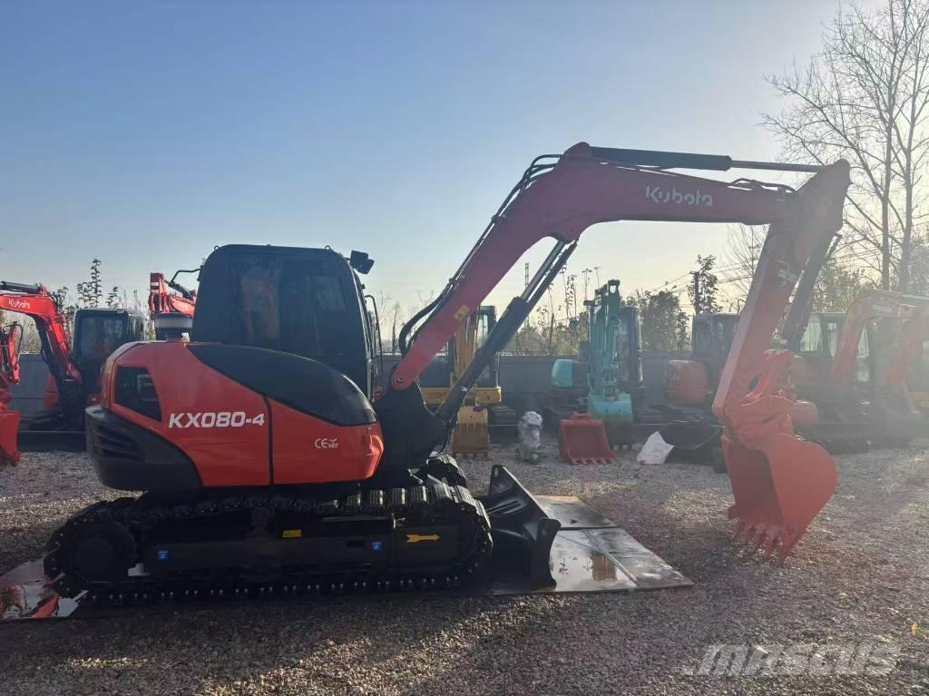 Kubota KX 080-4 中型挖掘机