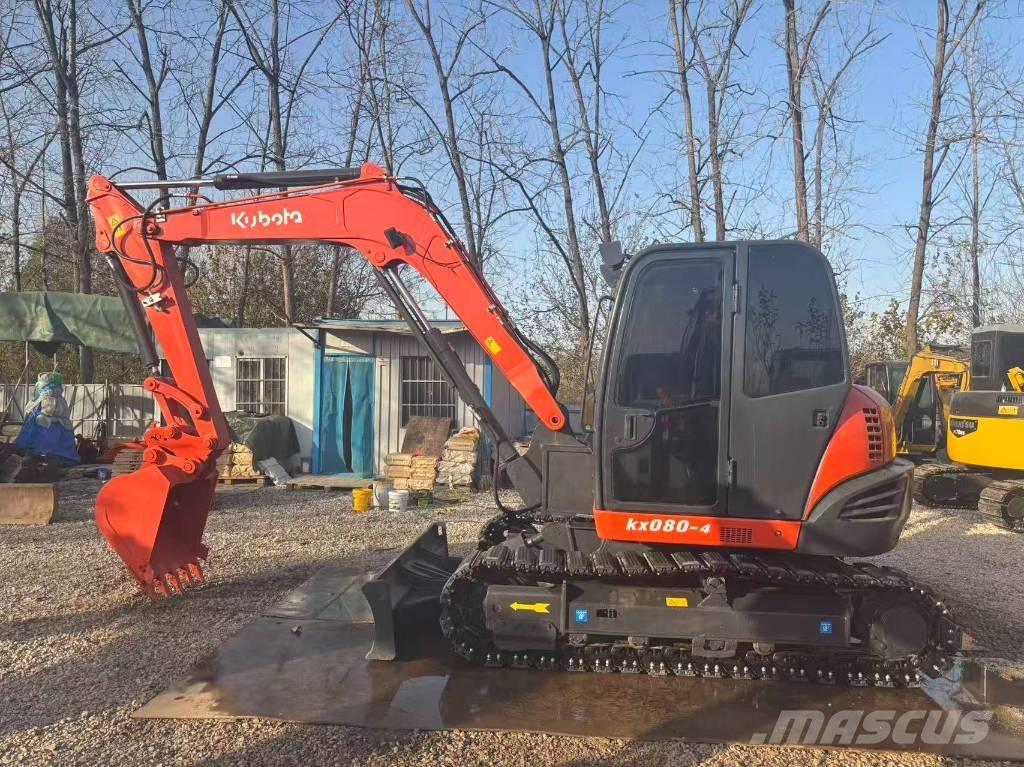 Kubota KX 080-4 中型挖掘机
