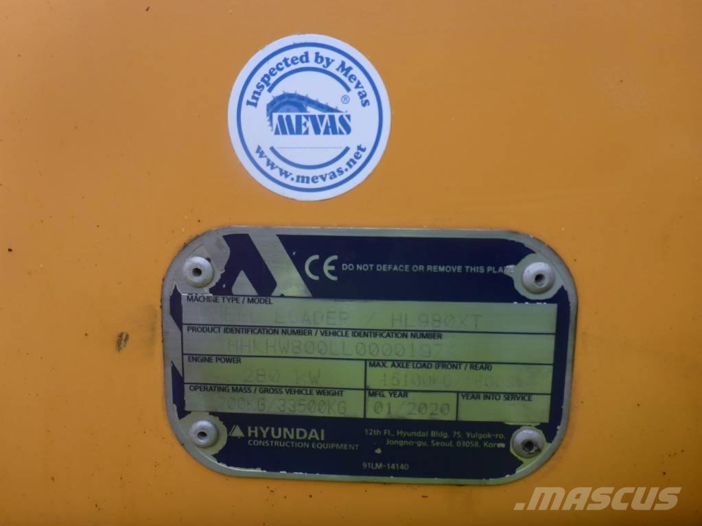 Hyundai HL980XT 轮式装载机