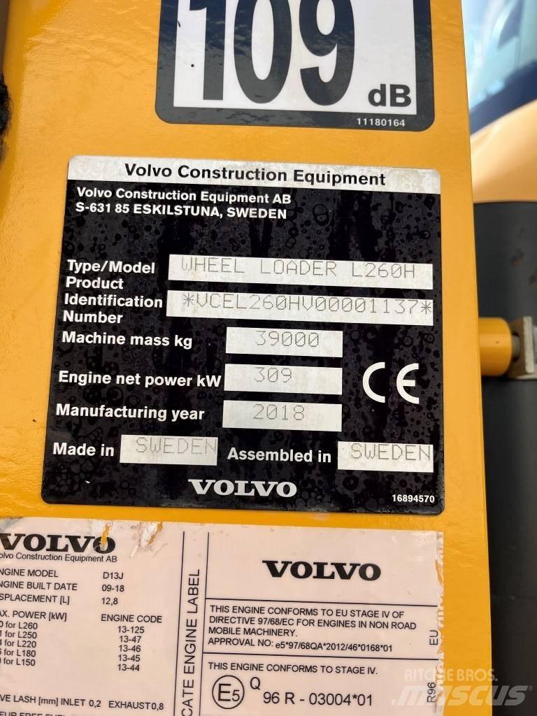 Volvo L260H 轮式装载机