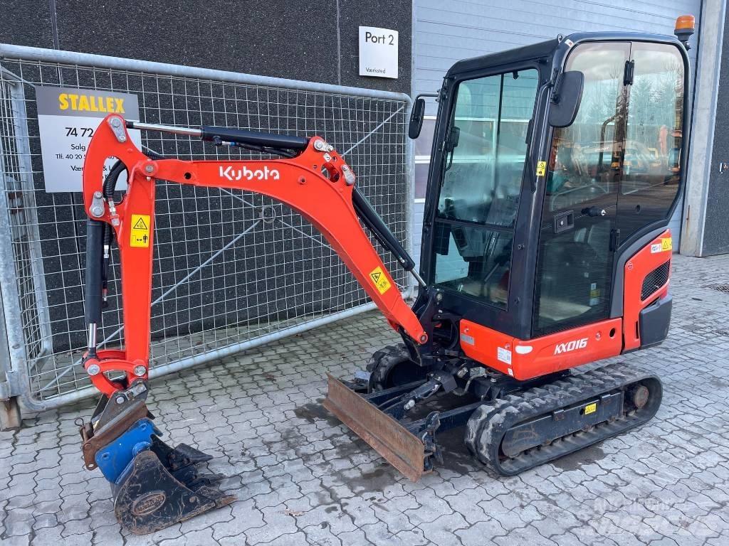 Kubota KX016-4 小型挖掘机