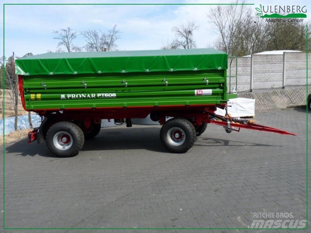 Pronar PT608 箱式拖车