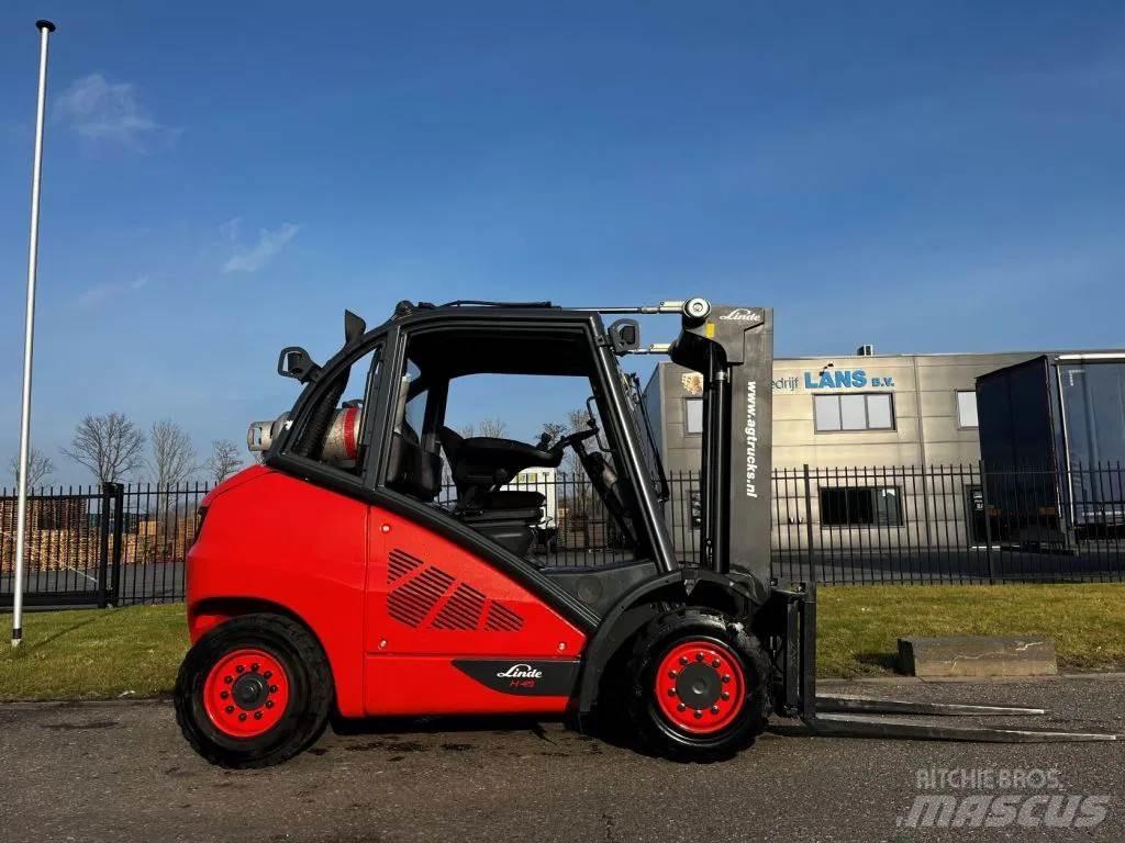 Linde H45T-02 天然气叉车