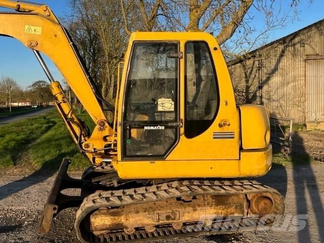 Komatsu PC 75 R 中型挖掘机