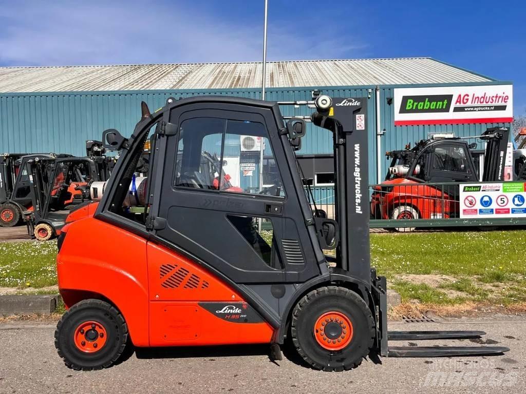 Linde H35T-02 天然气叉车