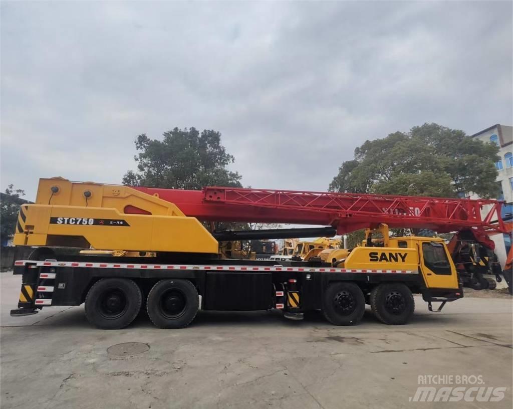 Sany STC750 吊车起重机、绞车吊货机和物料升降机