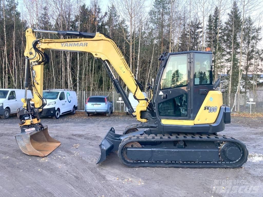 Yanmar SV 100-2A 中型挖掘机