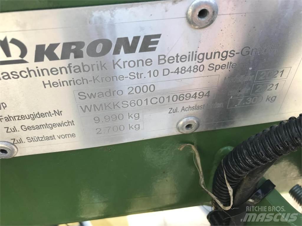 Krone Swadro 2000 料堆整形机