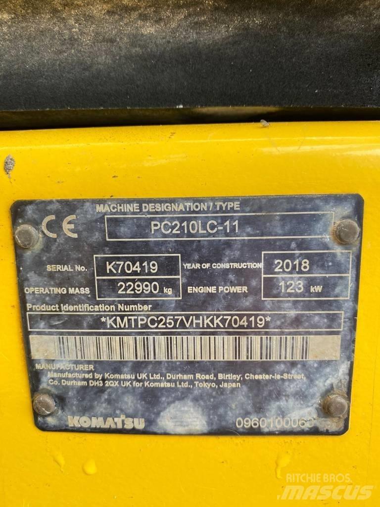 Komatsu PC 210 LC 履带挖掘机