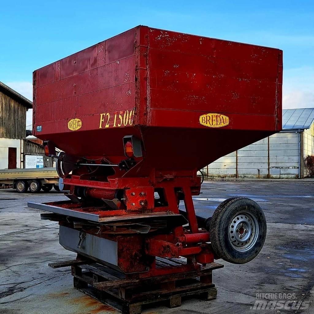 Bredal F2 1500 矿物肥料撒播机