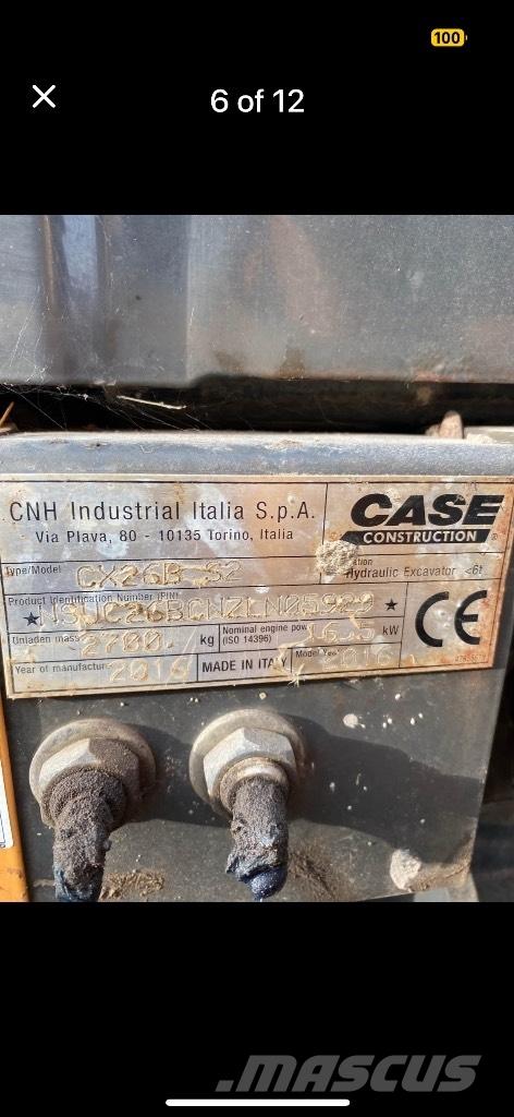 CASE CX 26 B ZTS 小型挖掘机
