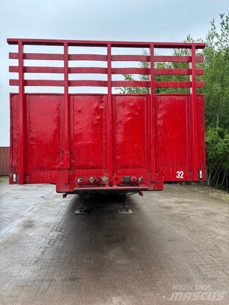 Broshuis 3 AOU 48 平板半挂车\侧翻自卸半挂车