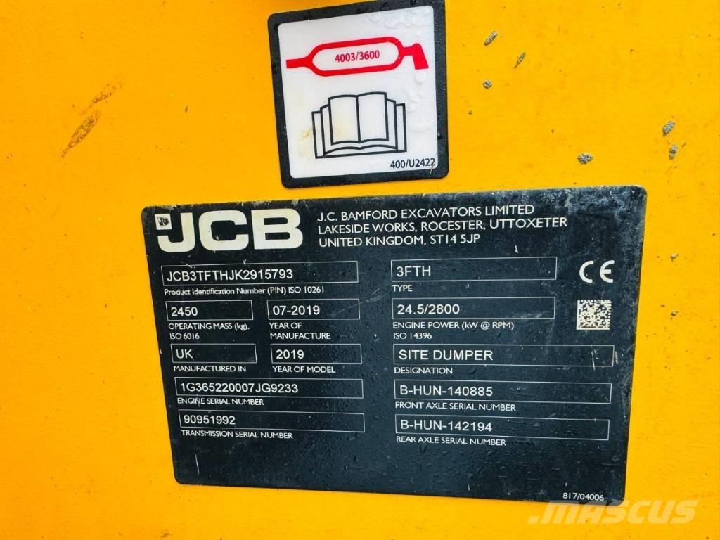 JCB 3 FTH 翻斗车\公路型自卸车