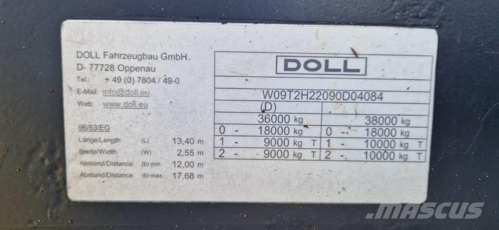 Doll T2H 低平板半挂车