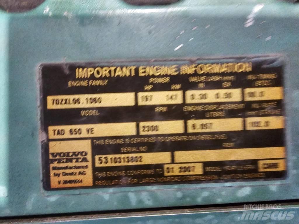 Volvo TAD 650VE 发动机