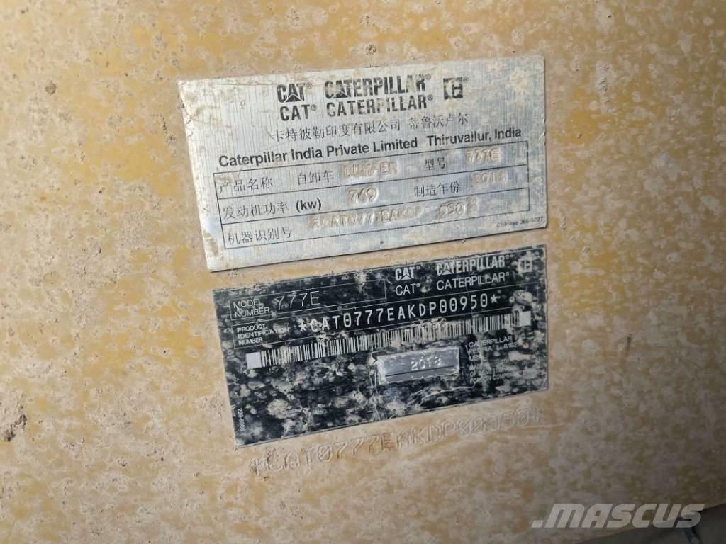 CAT 777e 倾卸拖车