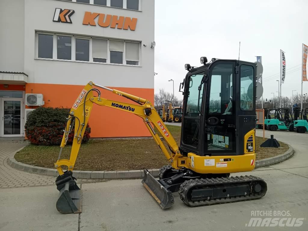 Komatsu PC 16 R-3HS 小型挖掘机