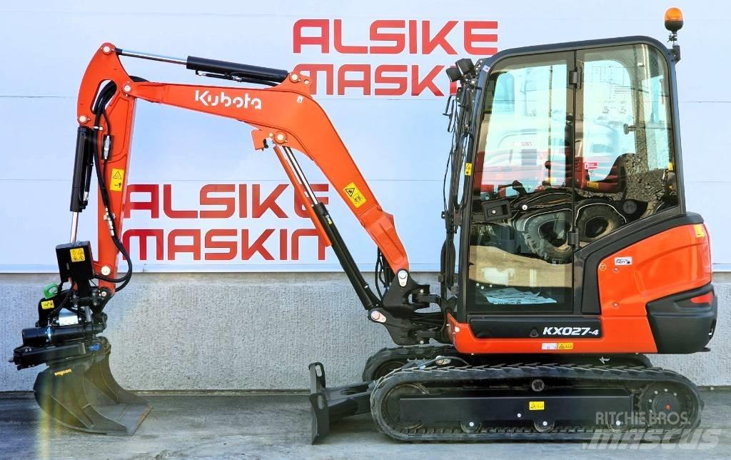 Kubota KX 027-4 小型挖掘机