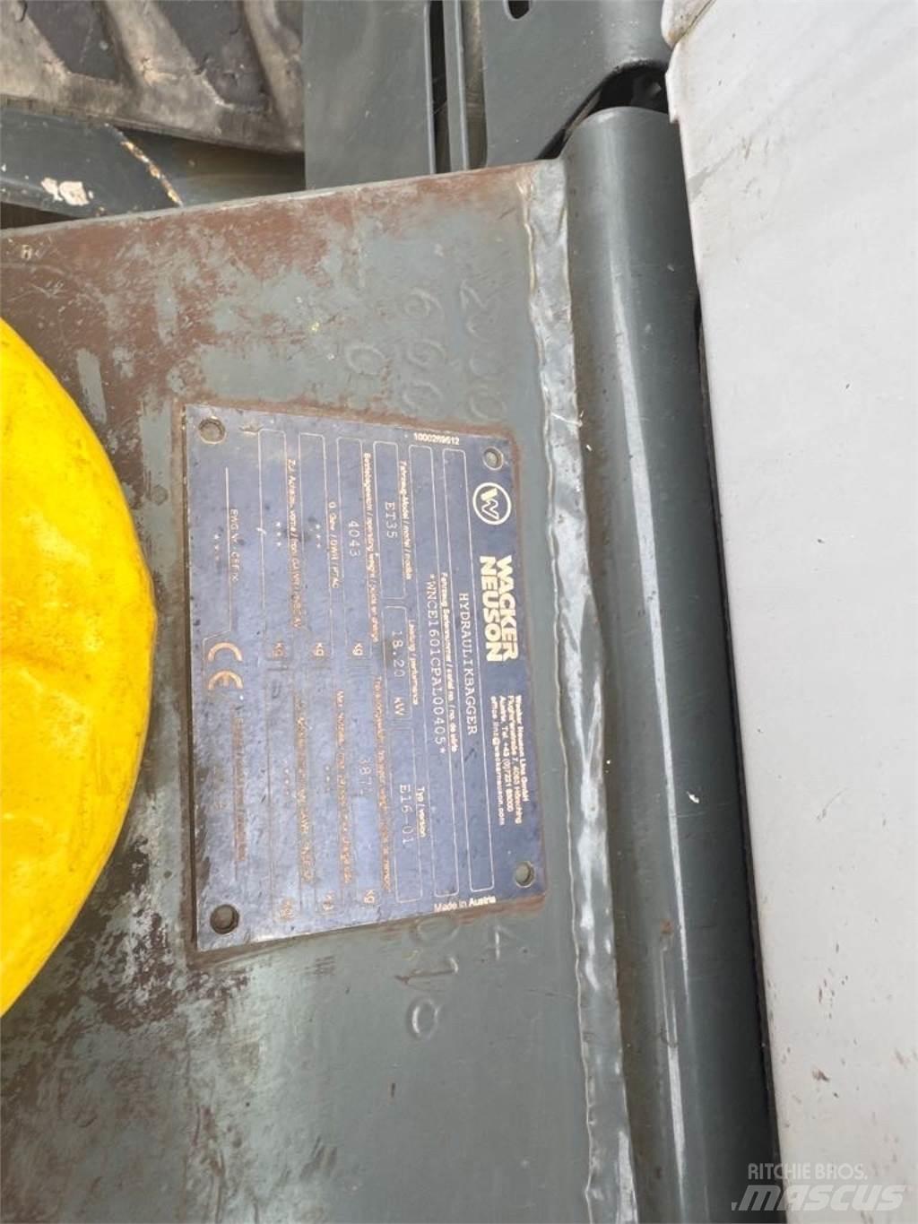 Wacker Neuson ET35 履带挖掘机