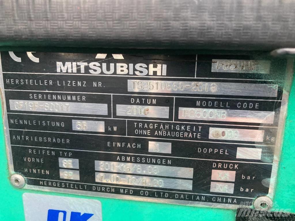 Mitsubishi FD50NT 柴油叉车