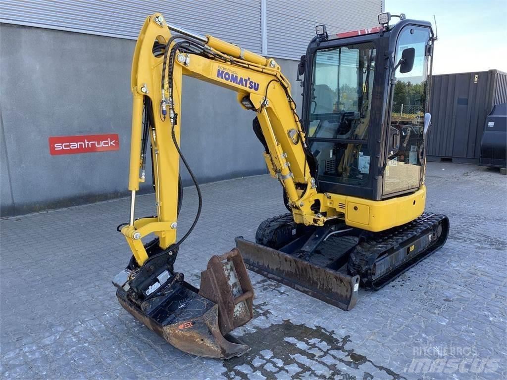 Komatsu PC24MR-5 轮式挖掘机